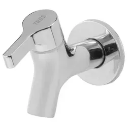 Tres Base-Tres, Wandventil mit 1 Wasser, chrom