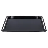 Whirlpool Bauknecht Backblech 450x375mm / 481010657929 - Silber/Schwarz