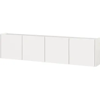 Germania Mehrzweckschrank 183 cm x 45 cm x 25 cm Weiß