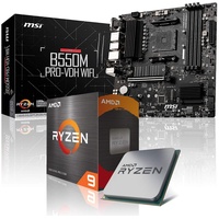 Memory PC Aufrüst-Kit Bundle AMD Ryzen 9 5950X 16x 3.4 GHz, 32 GB DDR4, B550M Pro-VDH WiFi, komplett fertig montiert inkl. Bios Update und getestet