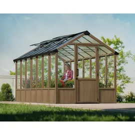 CANOPIA Natura Gewächshaus Zedernholz SDP 6 mm 12,0 m2