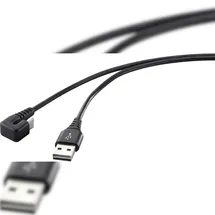 Renkforce USB-C auf USB-A 1 m Schwarz