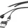 Renkforce USB-C auf USB-A 1 m Schwarz