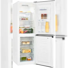 Exquisit KGC195-65-NF-330E Kühl-Gefrierkombination (193 l, 1625 mm hoch, Weiß)