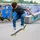 Donic Schildkröt Kicker 31 Skateboard Blau/Gelb