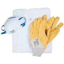 Connex Arbeitsschutz-set 3-teilig Overall Handschuh Maske Arbeitskleidung