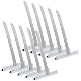 ECENCE 10x Maxi Rolladen Aufhängefeder Rollladen Stahlband-aufhänger Federn