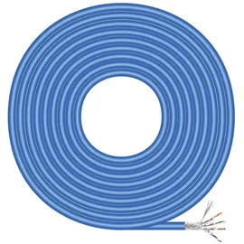 AISENS A146-0665 RJ45 Cat.7 SFTP Netzwerkkabelrolle AWG23 LSZH CPR Dca 305m blau