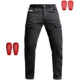 John Doe Defender Mono Motorradjeans schwarz 40/32