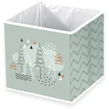 Herding Aufbewahrungsbox Nordic Forest 30 x 30 x 30 cm 1-tlg. Grün