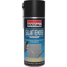 SOUDAL Sealant Remover, 400ml, Dose, Gebrauchsfertiges Spray zum Entfernen von ausgehärtetem Silikon und Hybrid Polymeren