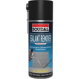 SOUDAL Sealant Remover, 400ml, Dose, Gebrauchsfertiges Spray zum Entfernen von ausgehärtetem Silikon und Hybrid Polymeren