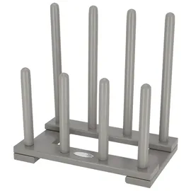 Esschert Design Stiefelhalter 42 x 42 x 26 cm grau / grau