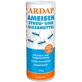 ARDAP Ameisen Streu- & Gießmittel 250g - Ameisengift draußen - Ameisen bekämpfen Garten - Ameisenmittel, Ameisenvernichter - Ameisen im Rasen, Ameisengift für Rasen - Wirkt sofort, leichte Anwendung