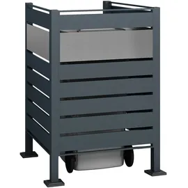 Westmann Planum 240 l 80 x 80 x 120 cm anthrazit mix