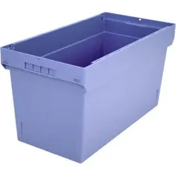 Bito Mehrwegbehälter ohne Zubehör/Gefahrgut / MB 84421 L800xB400xH453 mm, taubenblau