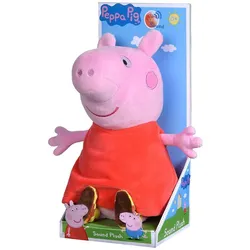 Simba 109261009 - Peppa Pig: Plüschfigur Peppa mit Sound