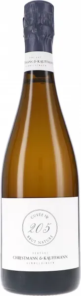 Cuvée No. 205, Sekt Brut Nature L22 Christmann & Kauffmann