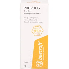 hansa naturheilmittel gmbh Beecraft Propolis Tropfen Mundspülung 50 ml
