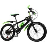 FUNYSF 20 Zoll Jungen Mädchen Fahrrad Kinder MTB Kinder Fahrrad Scheibenbremse Citybike, Jungen Mädchen Hartstahl MTB mit Wasserbecher Halter