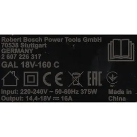 Bosch GAL 18V-160 C Professional 1600A019S5