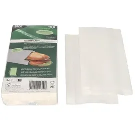 Papstar Butterbrotbeutel 21 x 10 x 3 cm 100 St. Weiß