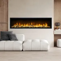 Dimplex Ignite Evolve Elektro-Wandkamin Optiflame: 156 cm / 60" - Ohne Eichenholz