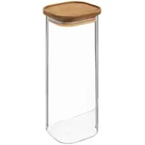 5 five simply smart Bocal Glas mit Akazien Deckel 2 l