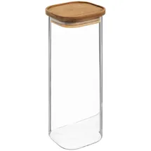 5 five simply smart Bocal Glas mit Akazien Deckel 2 l