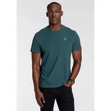 delmao Rundhalsshirt grün 3XL