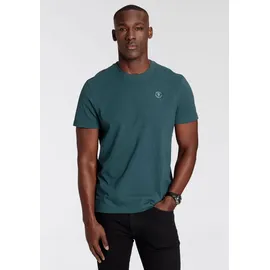 delmao Rundhalsshirt grün 3XL