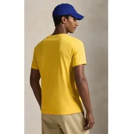 Ralph Lauren Regular Fit T-Shirt aus reiner Baumwolle, gelb L