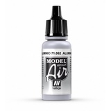 Vallejo Model Air Acrylfarbe, 17 ml Metallic Aluminium