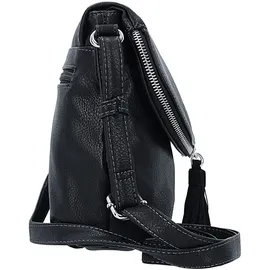 Tom Tailor Lari Damen Umhängetasche Crossbody Bag Mittelgroß Schwarz