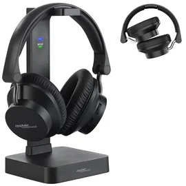 Auviso Digitaler Funkkopfhörer & Hörverstärker, 98 db TV-Modus, Ton-Balance