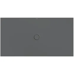 Bette rechteck Duschwanne „BetteFloor“ 170 × 90 cm in Raven