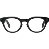 COLMI V03 Smart Glasses, Smarte Brille mit 8MP Kamera, Audio, Bluetooth 5.3, IP65 - Ausführung: Blue Light, Runder Rahmen