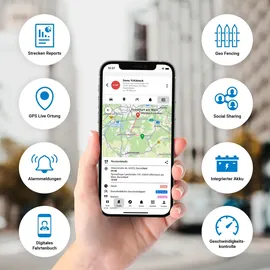 YUKAtrack easyWire 4G AIO GPS Car Tracker with SIM, Data Flat