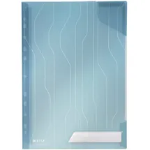 Leitz Prospekthüllen CombiFile DIN A4 blau genarbt 0,20 mm, 5 St.
