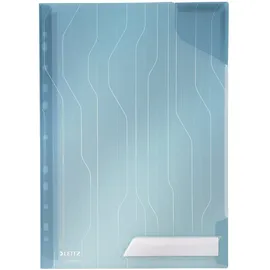 Leitz Prospekthüllen CombiFile DIN A4 blau genarbt 0,20 mm, 5 St.