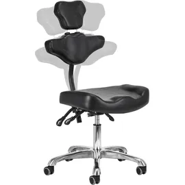 ACTIVESHOP Tattoo-Hocker, Tattoo, Tattoo Studio, Tattoo Hocker, schwarz, Pro Ink 973 - Schwarz