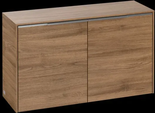 Villeroy & Boch Subway 3.0 Sideboard | 2 Türen##805 x 423 x 256 mm | 2 Türen White Oak Aluminium glänzend C60000AA