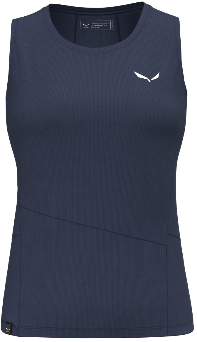 Salewa Damen Puez Sporty Dry W Tankt Hiking Shirt, Navy Blazer, S EU