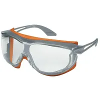Uvex Schutzbrille Skyguard NT  (Orange, Transparente Seitenteile)