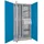 Pavoy Vertikalauszugsschrank, Trennwand, 2 Auszüge, 3 FB, 2 Schubladen, RAL 7035/5012