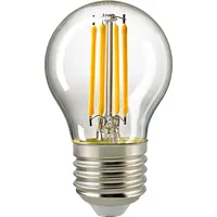 Sigor 4.5W Kugel Filament klar E27, 470lm 2700K dimmbar,