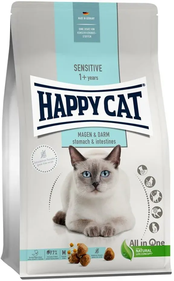 Happy Cat Trockenfutter Sensitive Adult Magen & Darm 4kg