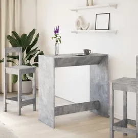 vidaXL Bartisch 102 x 50 x 103,5 cm Grau