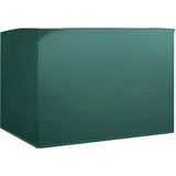 Hollywoodschaukel Abdeckung 3 Sitzer, Wasserdicht Winterfest Schutzhülle Für Gartenschaukel, Winddicht Uv-beständig Abdeckplane Für Gartenmöbel, Hängesessel, 215 X 155 X 150 Cm Grün