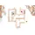 Metrie Holzbausteine Quader flach und breit (26 cm)